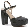 New Vince Camuto Mirandova Platform Pump Black Synthetic