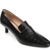 New Journee Collection Celina Pump Black