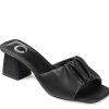 Clearance Journee Collection Briarr Slide Sandal Black