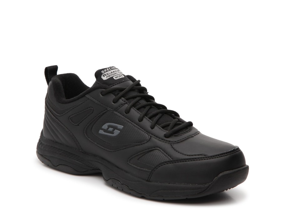 Wholesale Skechers Relaxed Fit Dighton Bricelyn Work Sneaker Black