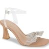 Clearance BCBGeneration Relso Sandal Clear Tan