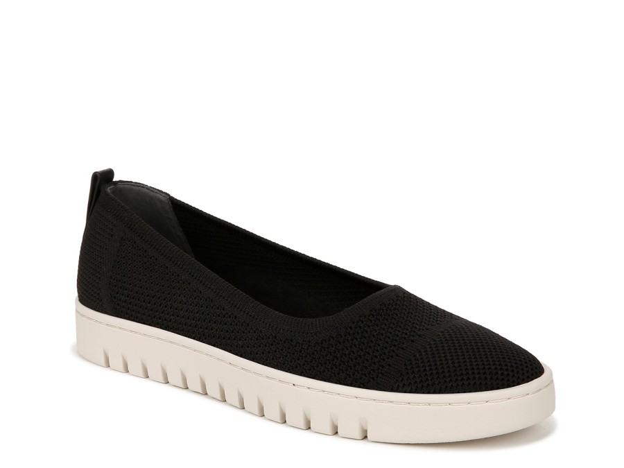 New Vionic Uptown Skimmer Knit Slip-On Black