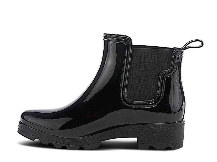 Wholesale Spring Step Smooth Jazz Rain Boot Black