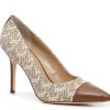 Best Lauren Ralph Lauren Lindella Pump Beige/Cognac