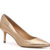 Hot Lauren Ralph Lauren Lanette Pump Bronze Gold Metallic