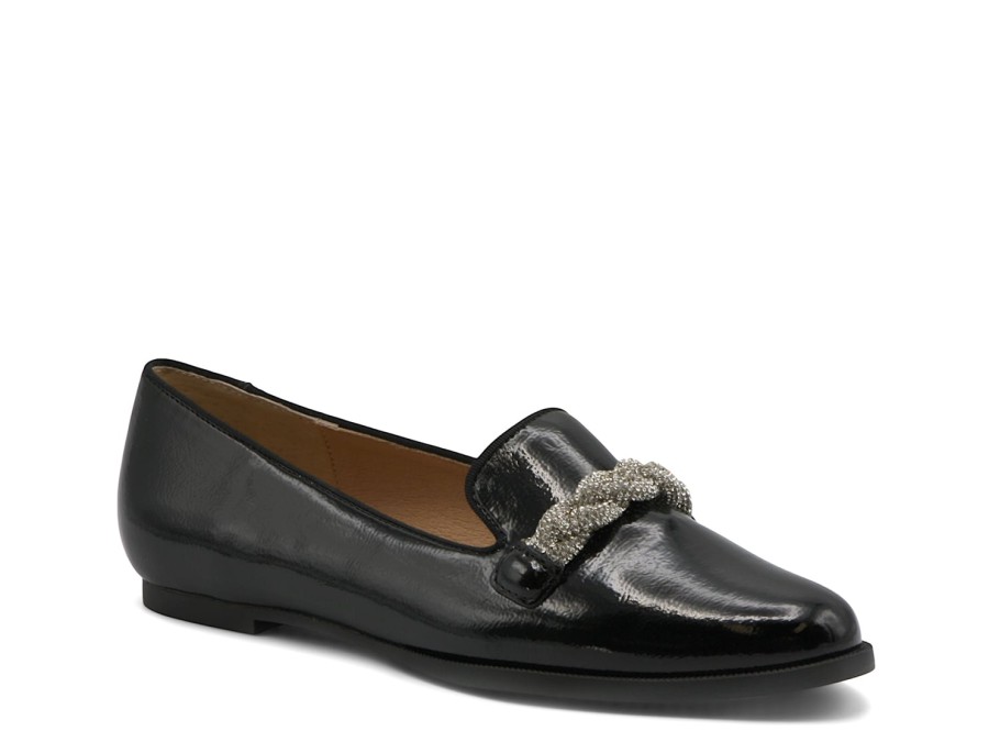 Hot Adrienne Vittadini Duttons Loafer Black/Silver