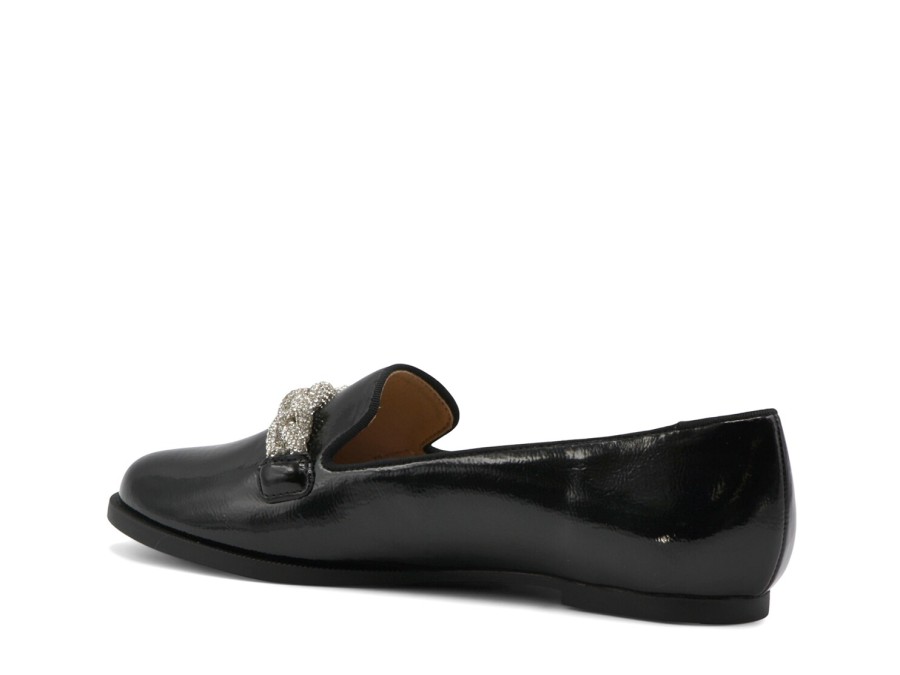 Hot Adrienne Vittadini Duttons Loafer Black/Silver