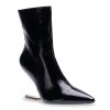 Wholesale Ninety Union Princess Bootie Black Patent