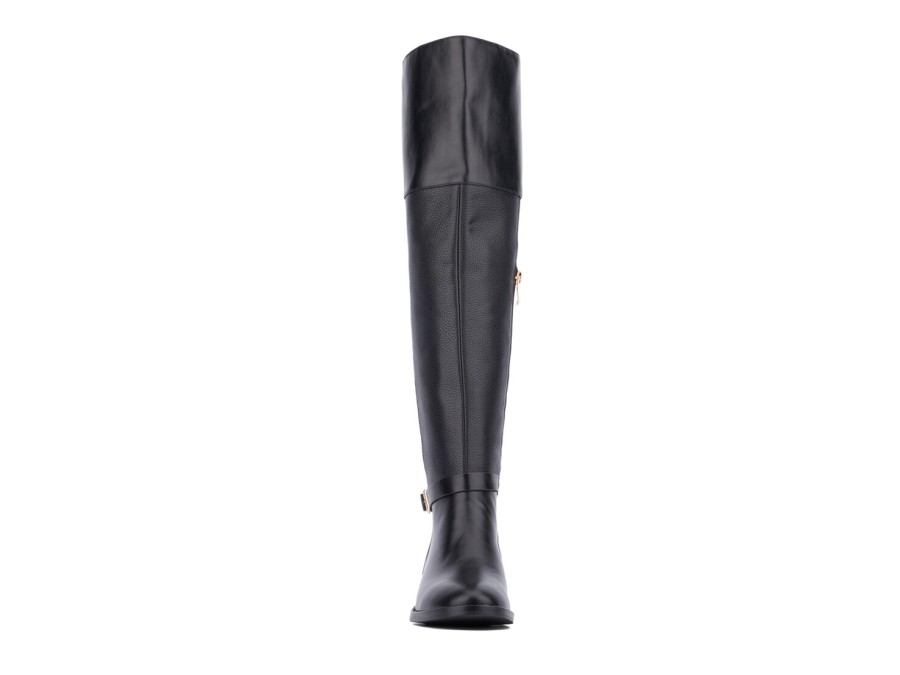 Clearance TORGEIS Coral Over-The-Knee Boot Black