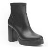 Online Me Too Zarin Platform Bootie Black