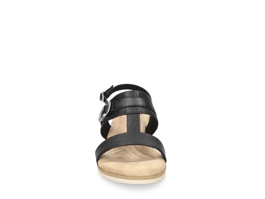 Best Easy Street Caddo Wedge Sandal Black