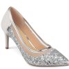 Best Journee Collection Kalani Pump Silver