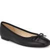 New Nine West Tootsy Ballet Flat Black