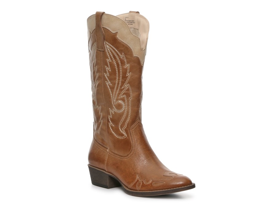 Clearance Coconuts Cisco Cowboy Boot Brown