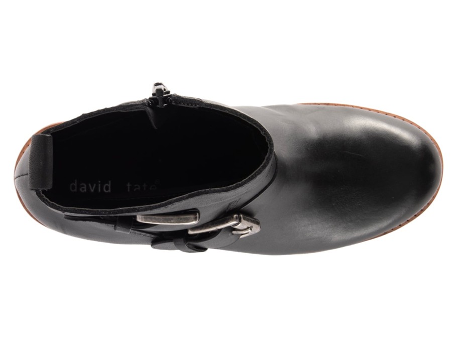 New David Tate Palmeta Waterproof Bootie Black