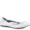 Hot White Mountain Sunnyside Ii Ballet Flat White