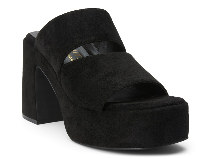 Clearance Coconuts Marissa Platform Sandal Black