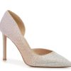 Clearance Mix No. 6 Yelenaa Pump Silver Metallic/Light Pink/Peach