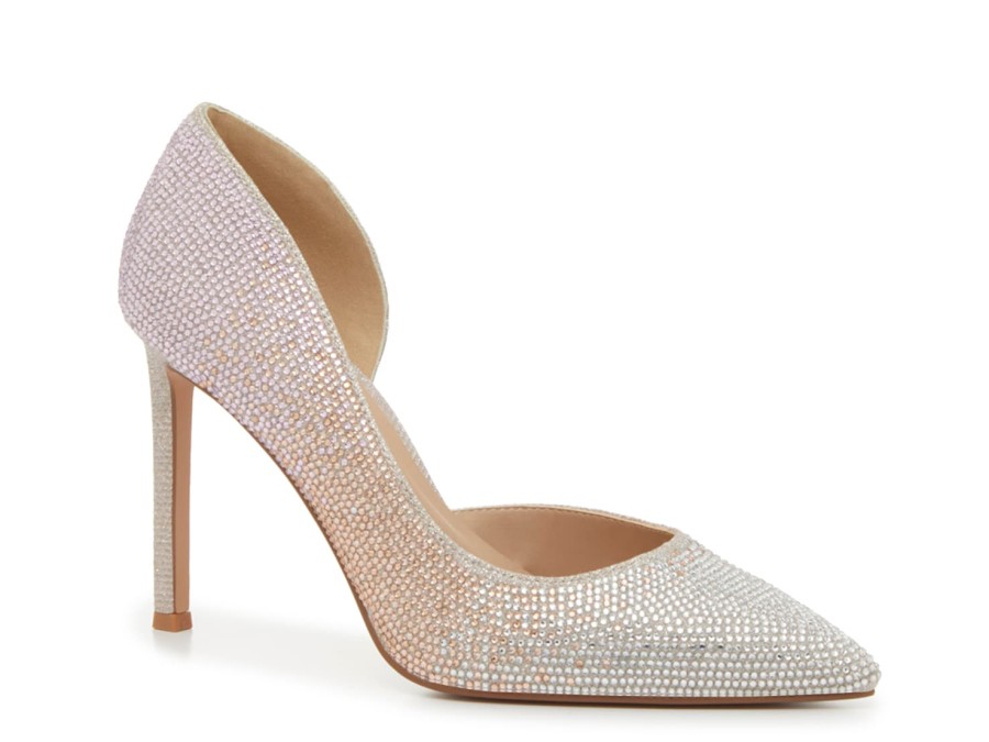 Clearance Mix No. 6 Yelenaa Pump Silver Metallic/Light Pink/Peach