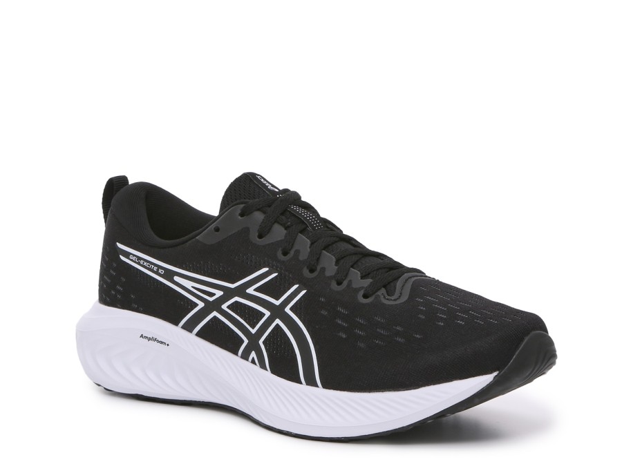 Clearance ASICS Excite 10 Running Shoe - Women'S Black/White