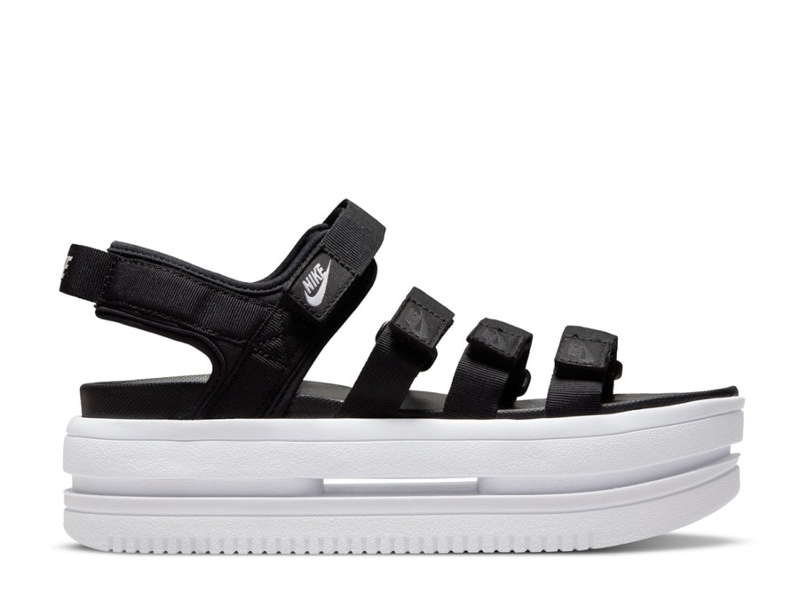 Clearance Nike Icon Classic Platform Sandal Black