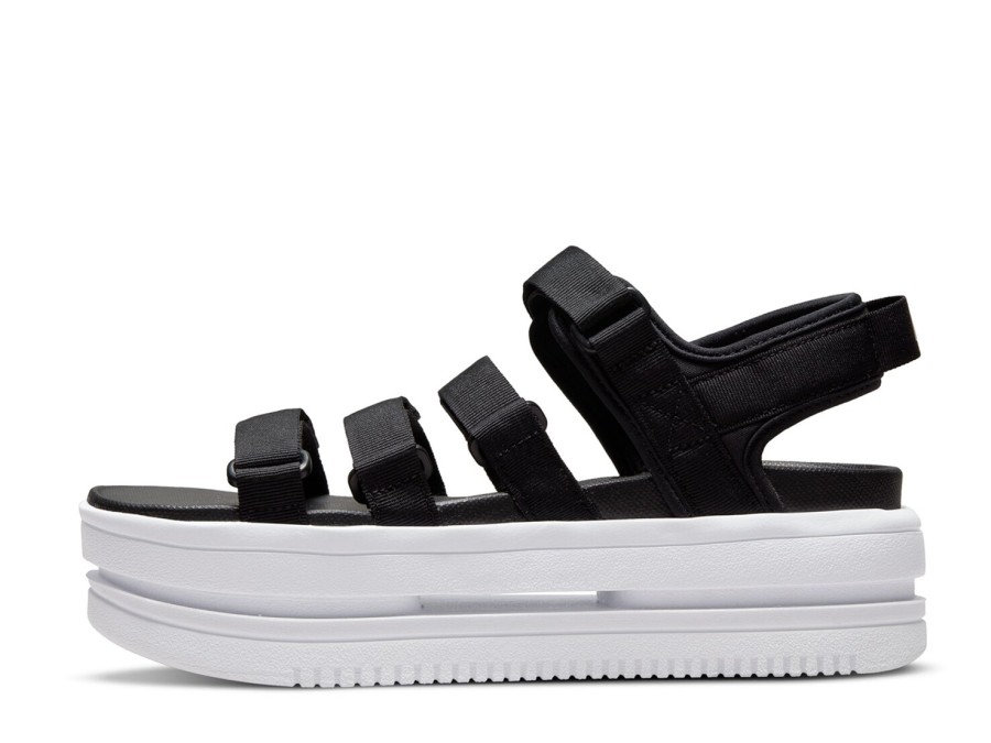 Clearance Nike Icon Classic Platform Sandal Black