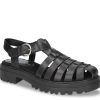 Online Bella Vita Sinclaire Fisherman Sandal Black