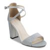 Best Touch Ups by Benjamin Walk Jordy Sandal Silver Metallic