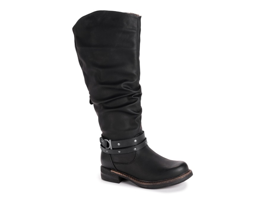 Wholesale Lukees by Muk Luks Logger Victoria Boot Black