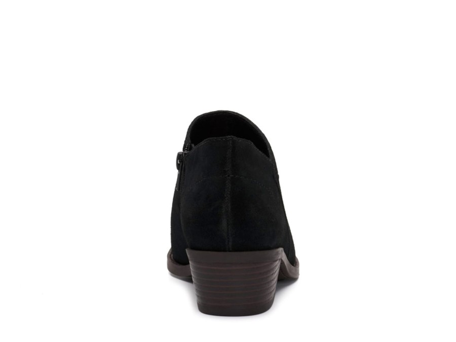 Hot Lucky Brand Fanky Bootie Black Oiled Suede