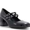 Hot Call It Spring Ruuby Mary Jane Pump Patent Black