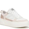 Clearance Le TIGRE Midtown Platform Sneaker - Women'S White/Gold