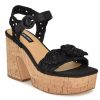 Wholesale Nine West Comiele Platform Sandal Black