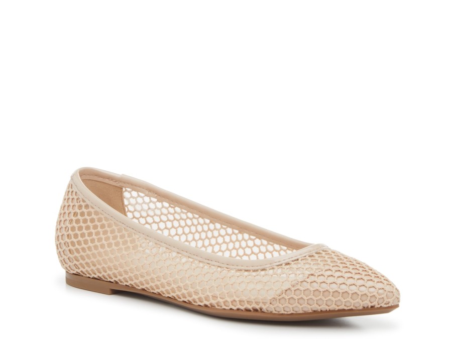 Best Marc Fisher Eldora Flat Ivory Beige