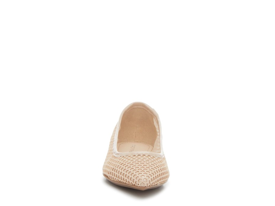 Best Marc Fisher Eldora Flat Ivory Beige