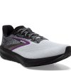 Online Brooks Launch 10 Running Shoe - Women'S Black/Purple/Off White