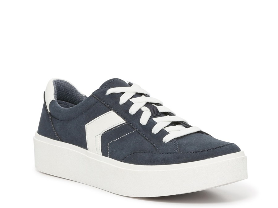 New Dr. Scholl's Madison Lace-Up Sneaker Navy