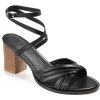 New Journee Signature Freeda Sandal Black