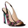 Best Betsey Johnson Mina Pump Black/Pink Floral Print