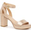 Online CL by Laundry Go On 2 Sandal Gold Metallic