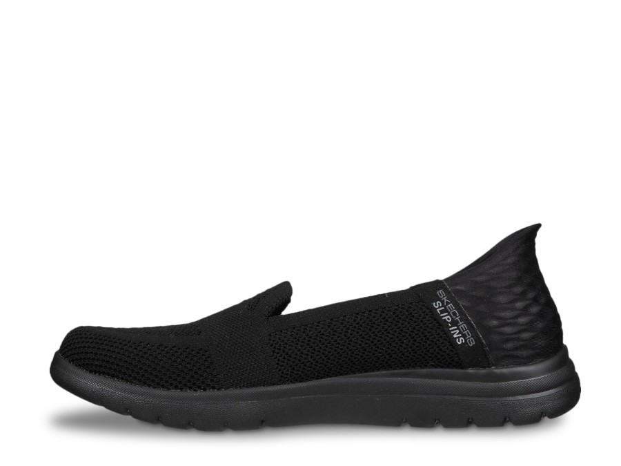 Clearance Skechers Hands Free Slip-Ins: On The Go Flex Serene Slip-On Black