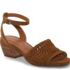 New Lucky Brand Modessa Sandal Tan Suede