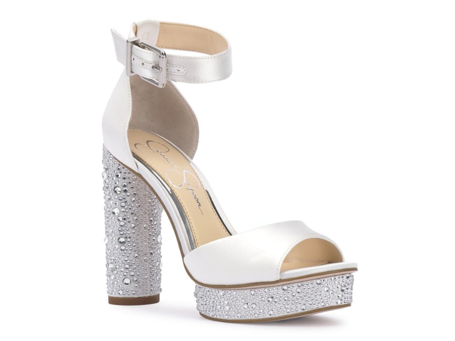 Best Jessica Simpson Everyn Platform Sandal White