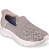 Wholesale Skechers Hands Free Slip-Ins: Go Walk Flex Relish Slip-On Sneaker - Women'S Stone Grey