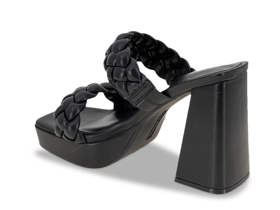 Best BCBGeneration Gemma Platform Sandal Black