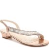 Hot Touch Ups by Benjamin Walk Eleanor Sandal Rose Gold Metallic