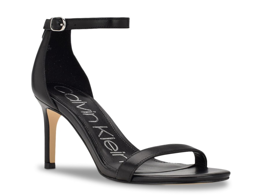 New Calvin Klein Fairy Sandal Black