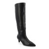 Best Journee Collection Tullip Wide Calf Boot Black