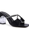 Hot London Rag Fineapple Sandal Black