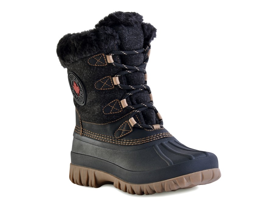 Hot Storm by Cougar Cozy Snow Boot Black